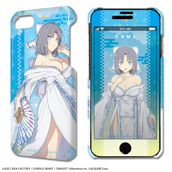『閃乱忍忍忍者大戦ネプテューヌ -少女達の響艶-』デザジャケット iPhone SE(第2世代)/8/7/6/6sケース&保護シート デザイン07(雪泉)